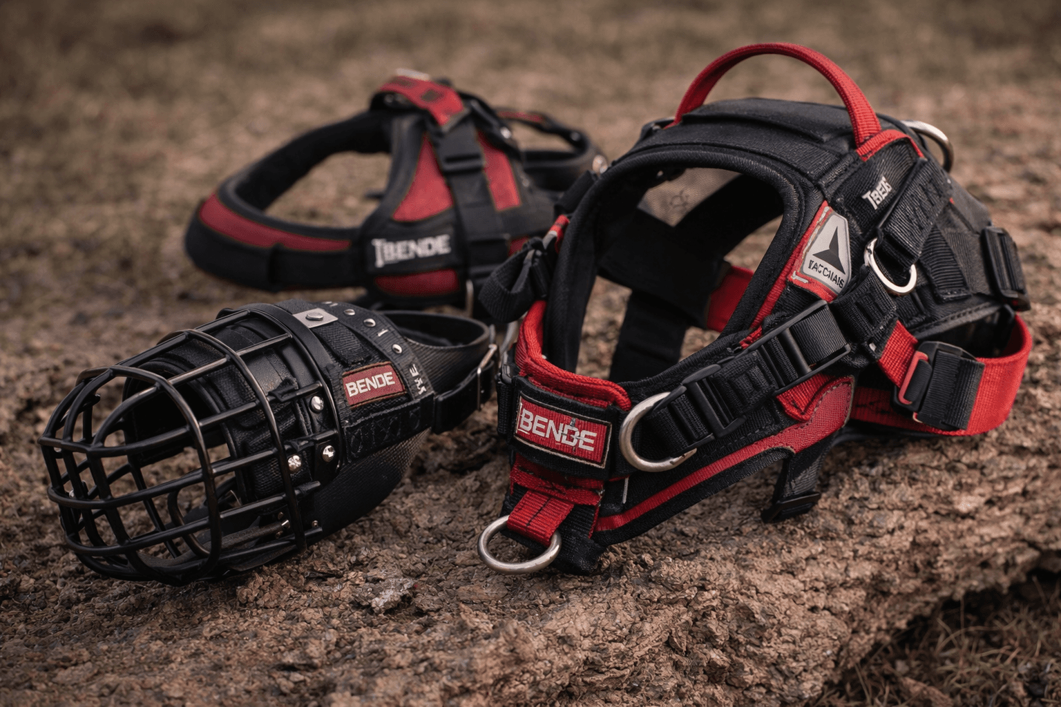 Museruole e pettorine